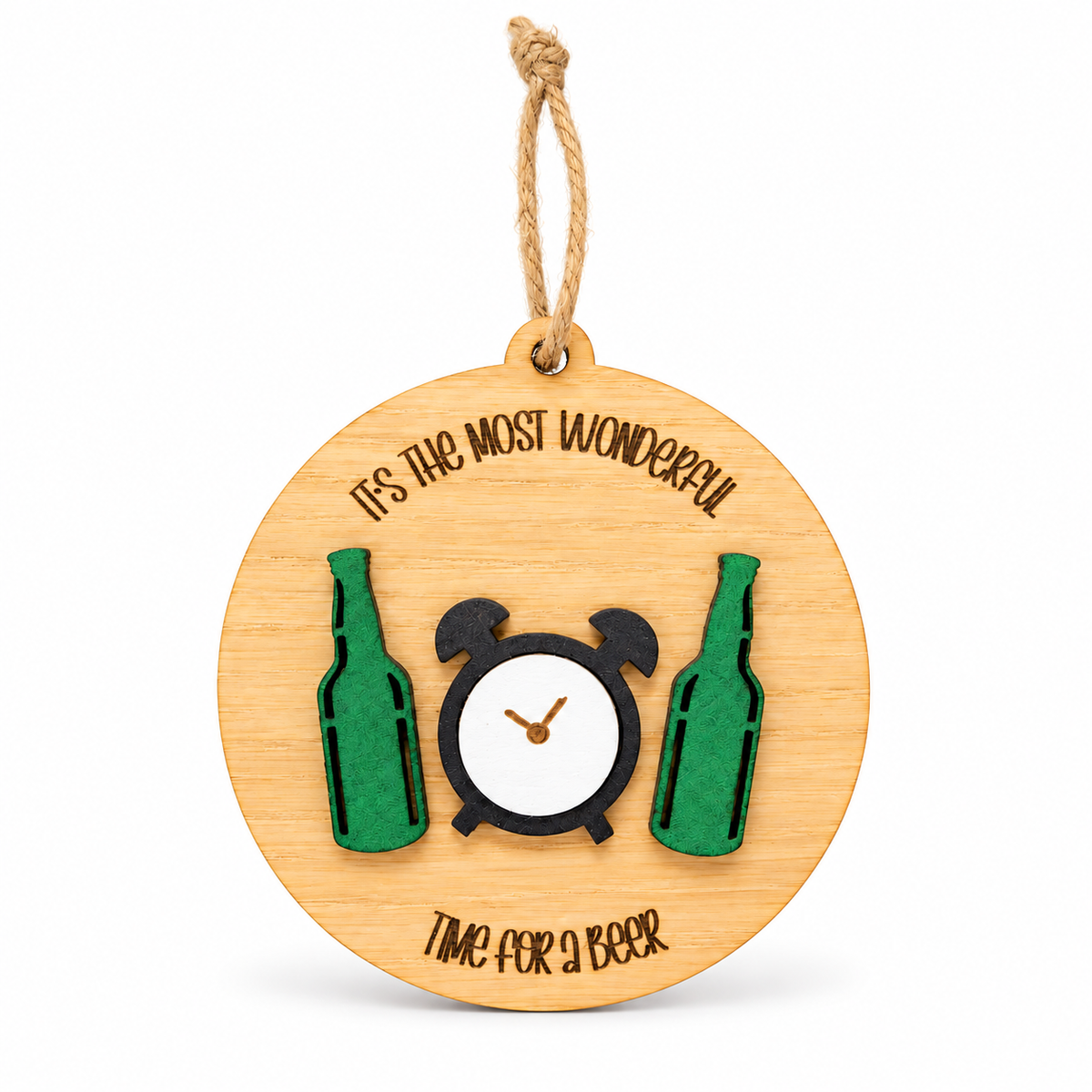 Most Wonderful Time for Beer Christmas Ornament