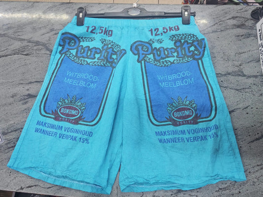 Turquoise Flour bag Baggies