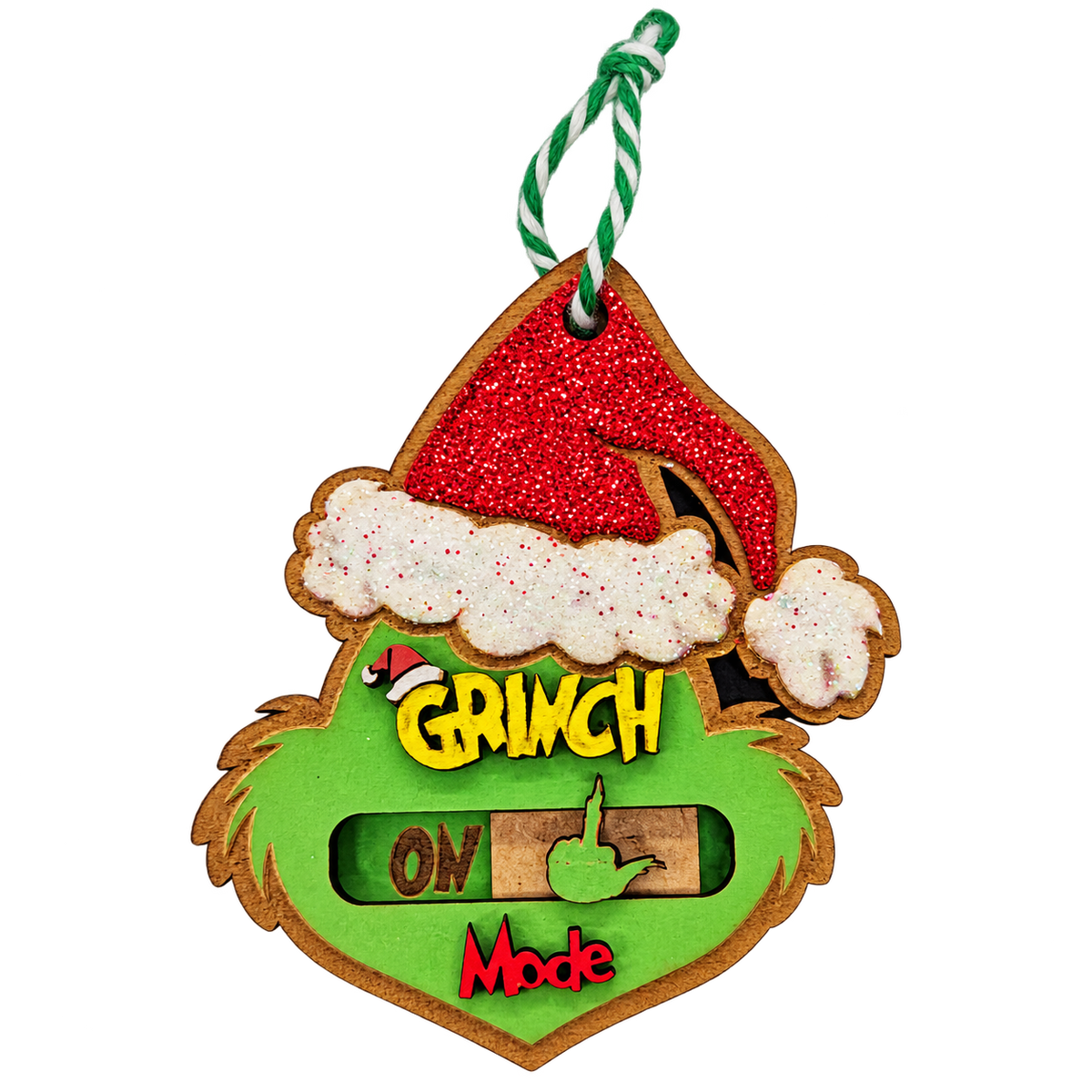 Grinchie Mode Ornament