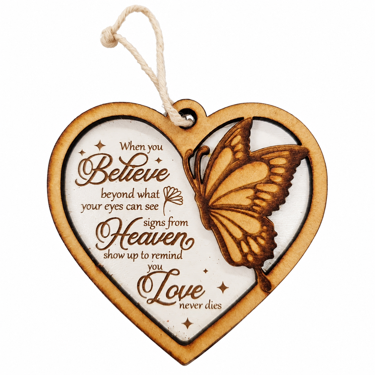 Signs from Heaven Butterfly Ornament