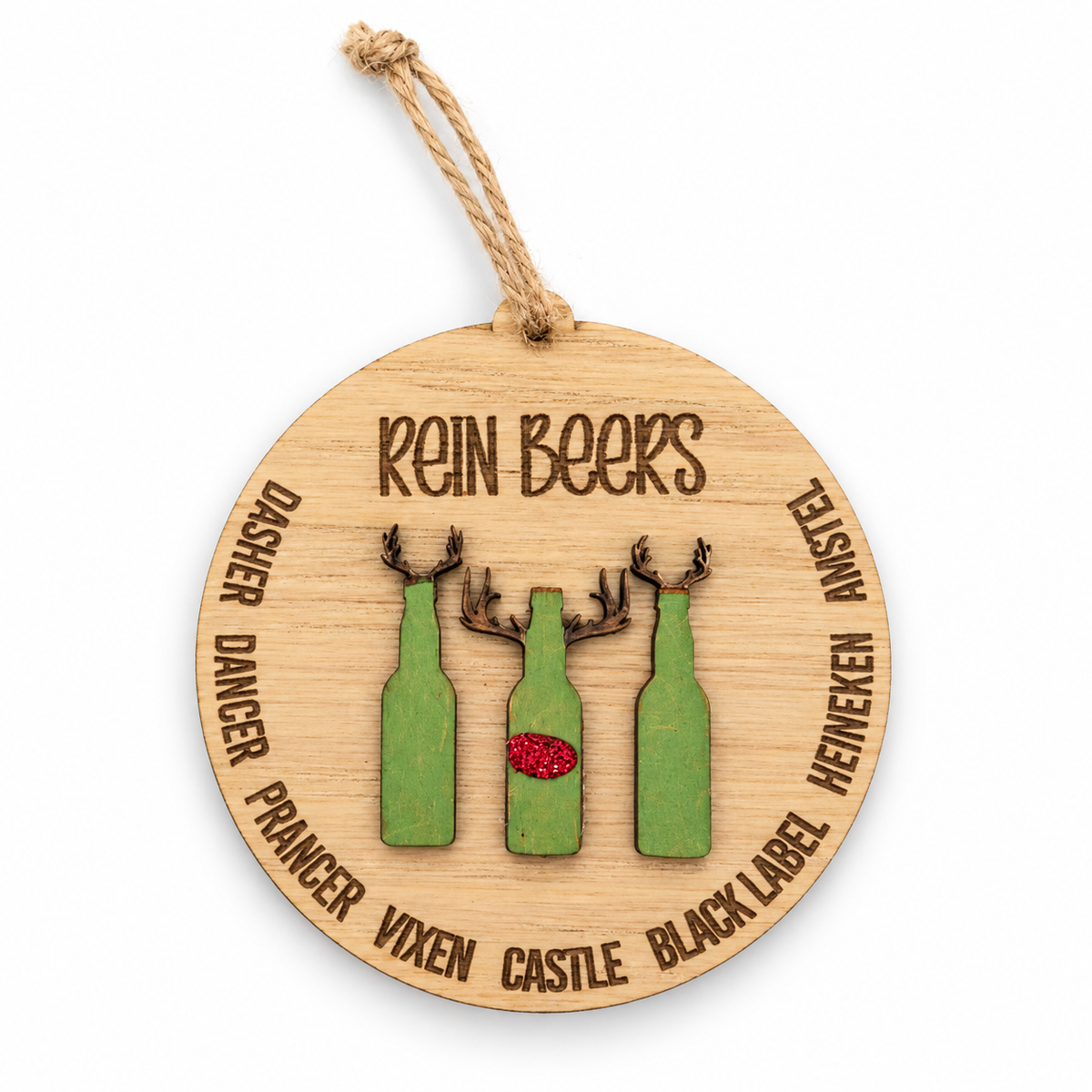 Reinbeers Christmas Ornament
