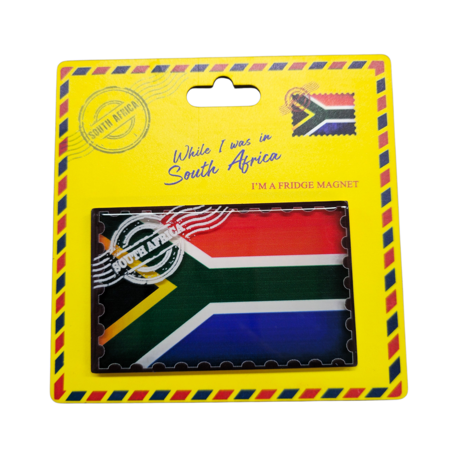 Acrylic Magnet South African Flag
