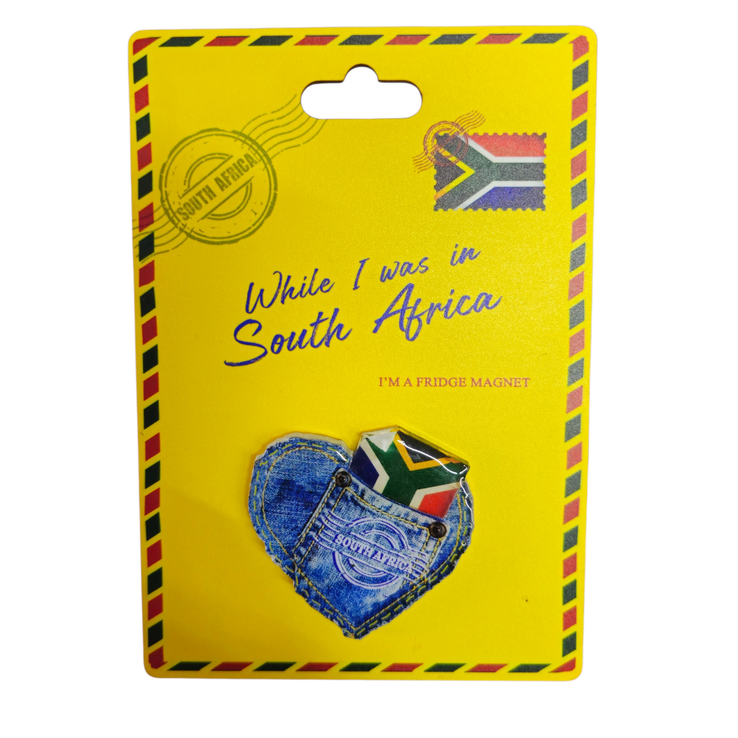 Acrylic Magnet Denim Pocket
