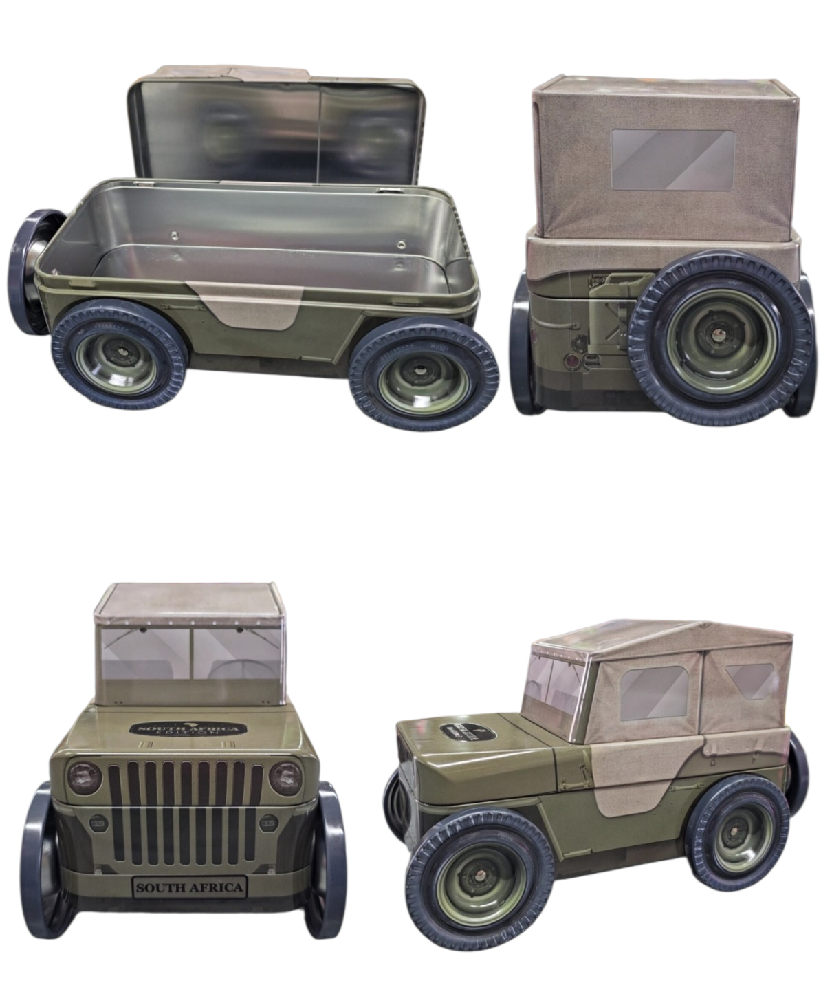 Jeep Tin Storage Box