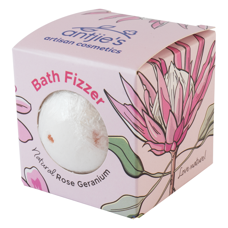 Rose Geranium Bath Fizzer