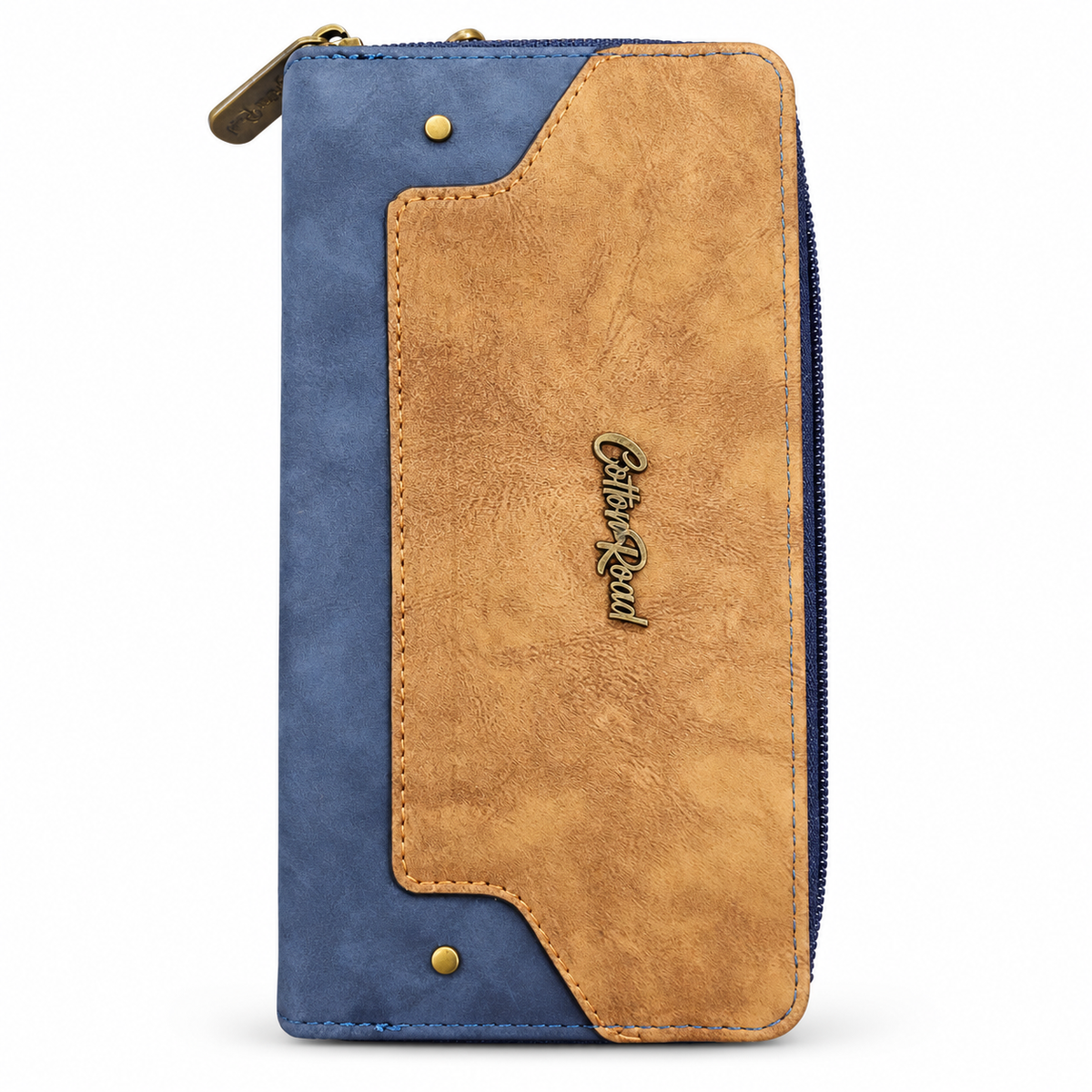Cotton Road Double Zip Wallet – Panel Detail | P19156