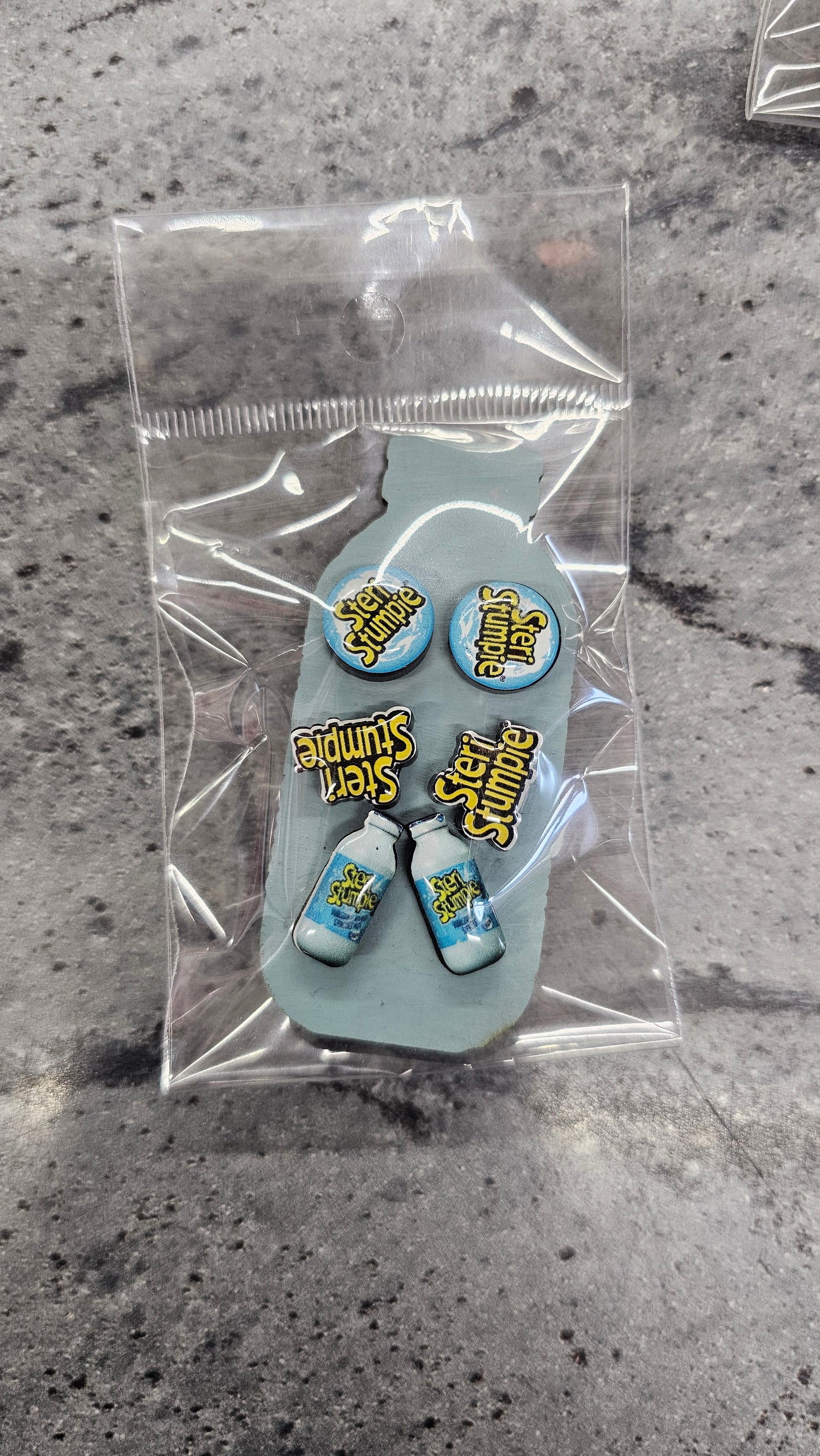 Steri Stud Earring 3 Pack