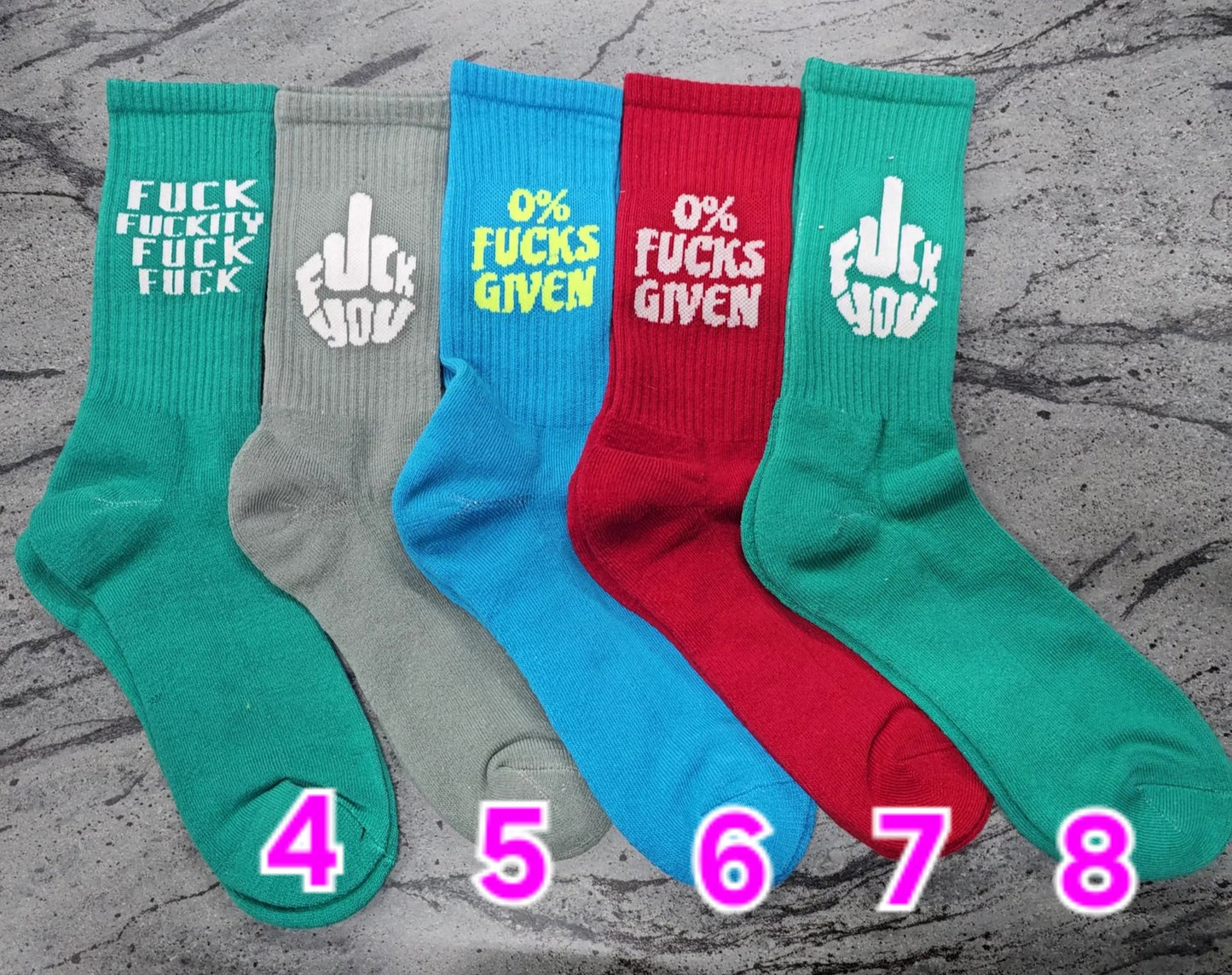 Funky Adult Socks 2