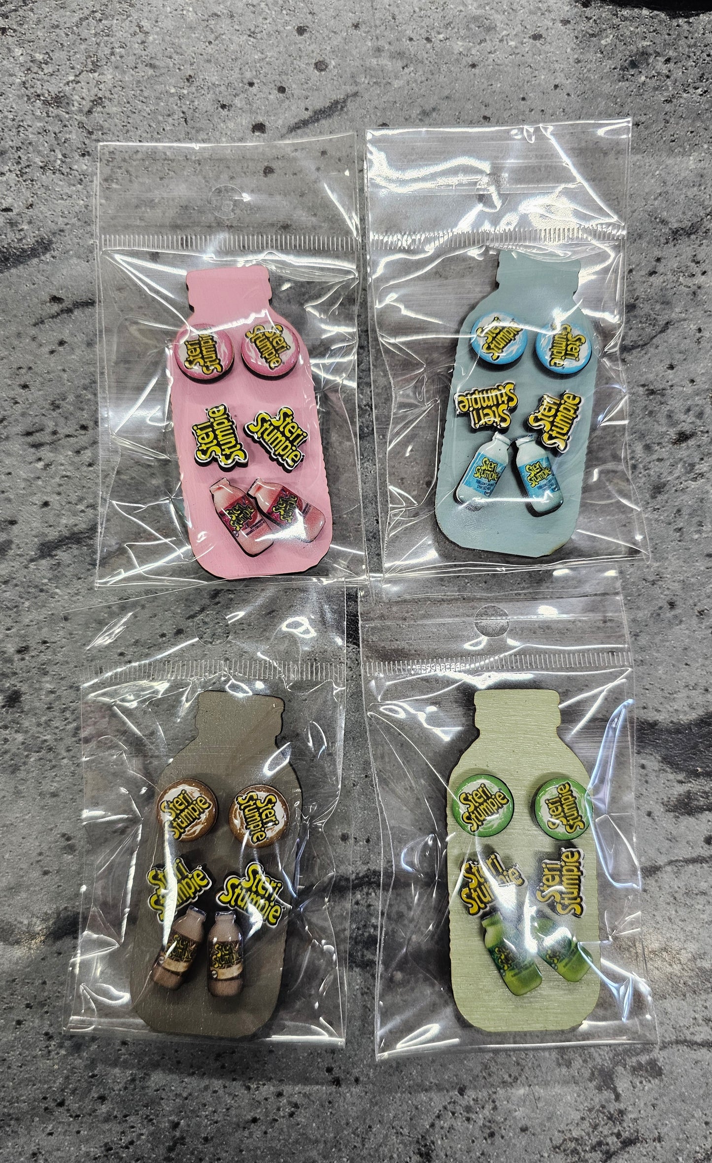 Steri Stud Earring 3 Pack