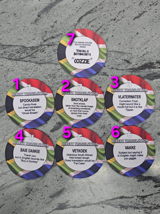 Rubber Circle Coasters 1