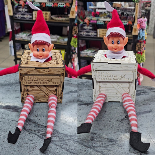 Naughty Elf Box (Elf not included)