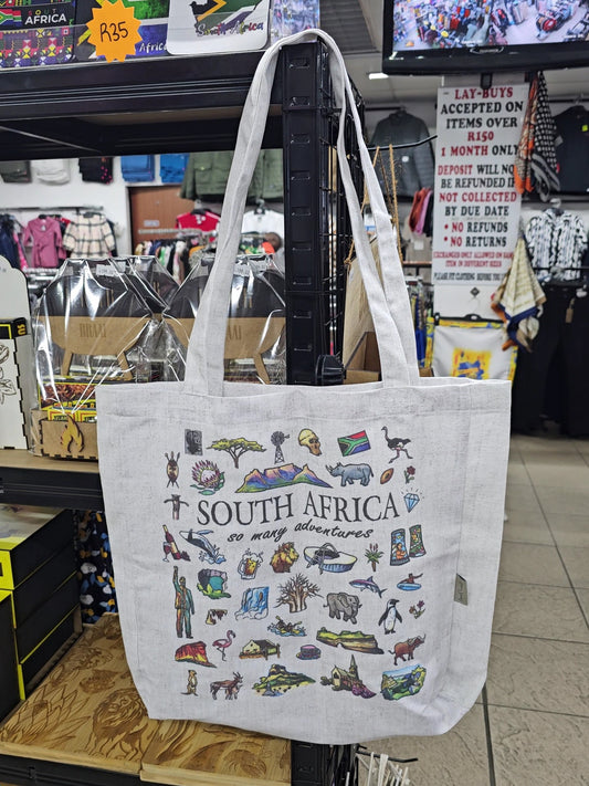 South Africa Tote Bags