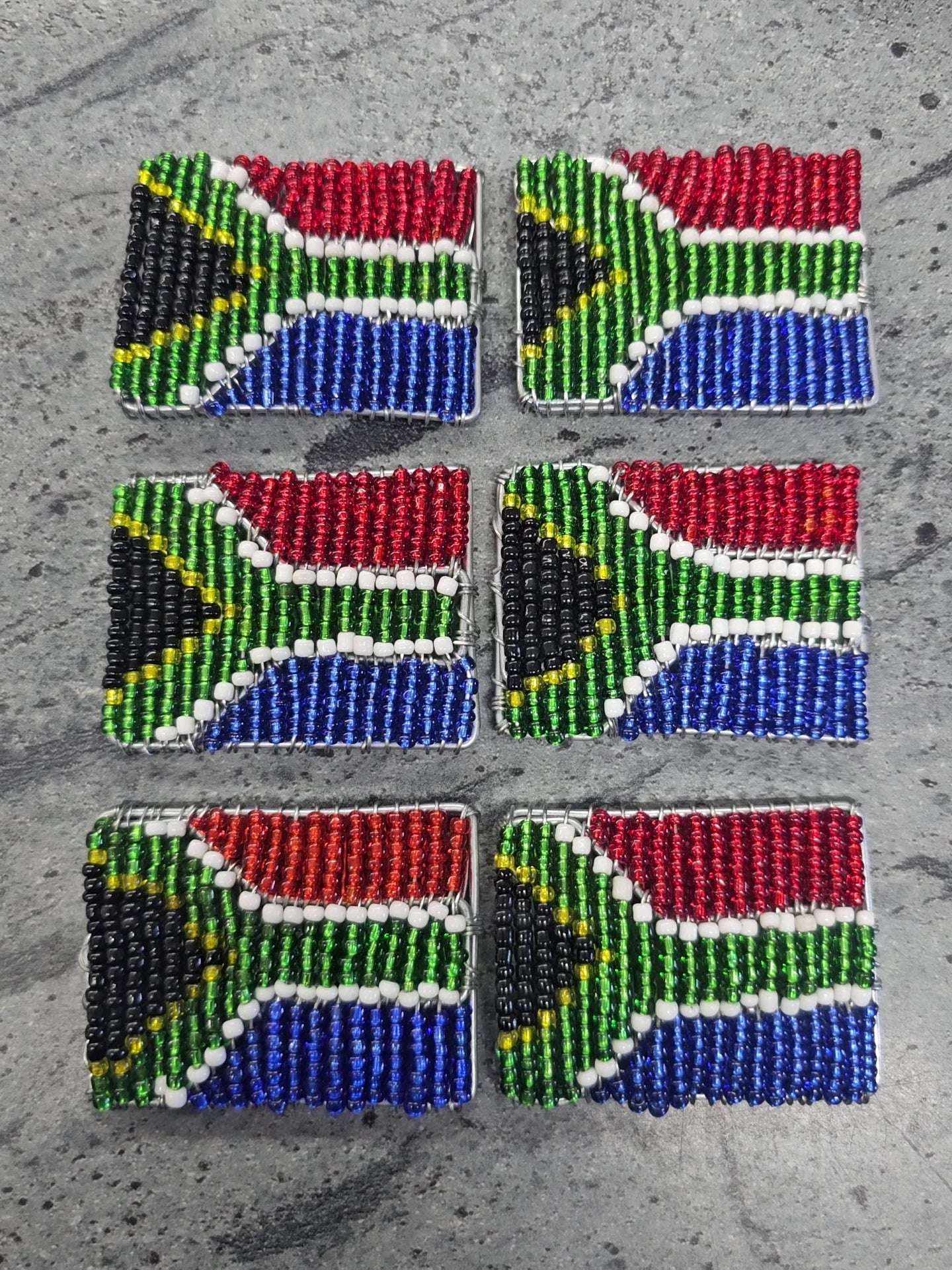 SA Flag Fridge Magnet