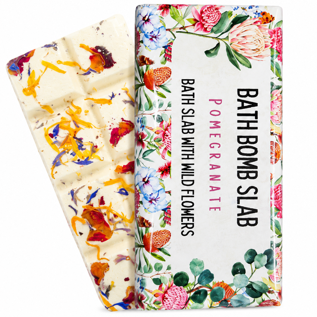 Pomegranate Wildflower Bath Slab