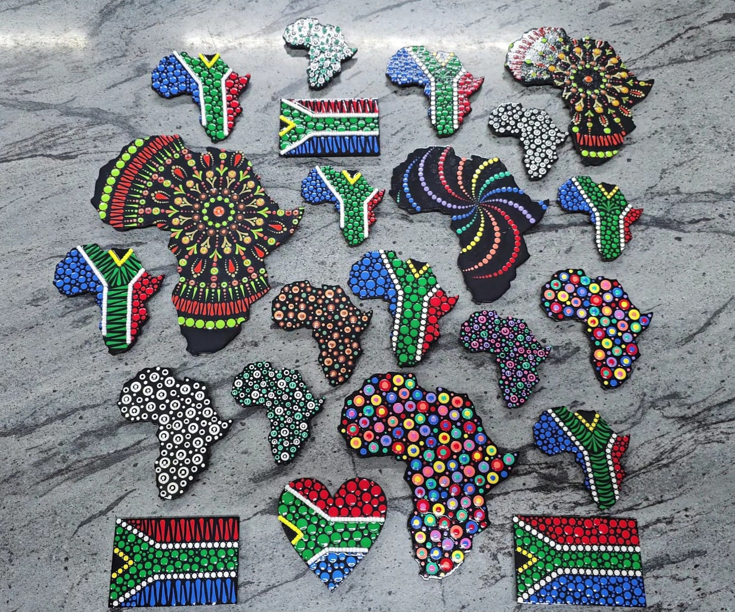 Handmade Dip Dot Magnets