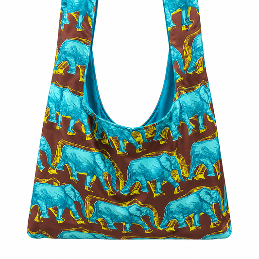 Blue Elephant Sling Bag - Sharon's Factory Shop