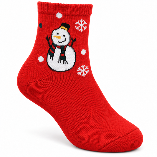 Adult Christmas Mid Crew Socks