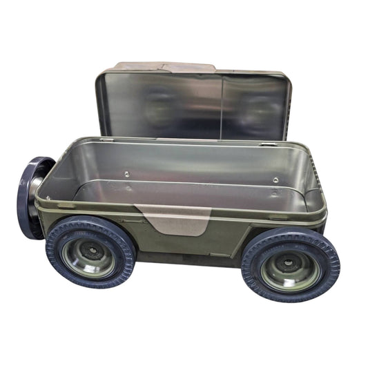 Jeep Tin Storage Box - Sharon's Factory Shop