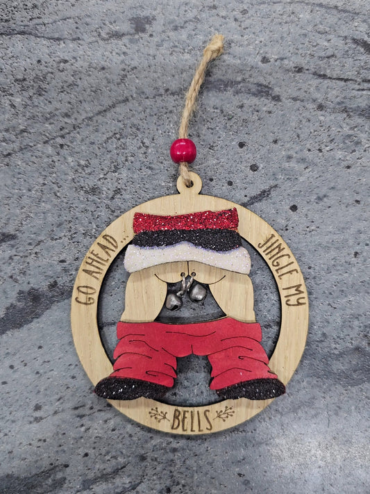 Santa Jingle My Bells Ornament