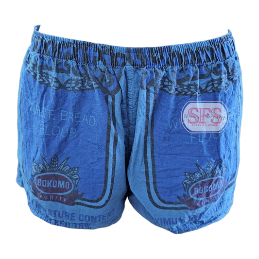 Navy Unisex Flourbag Supa Shorts | Meelbroeke - Sharon's Factory Shop