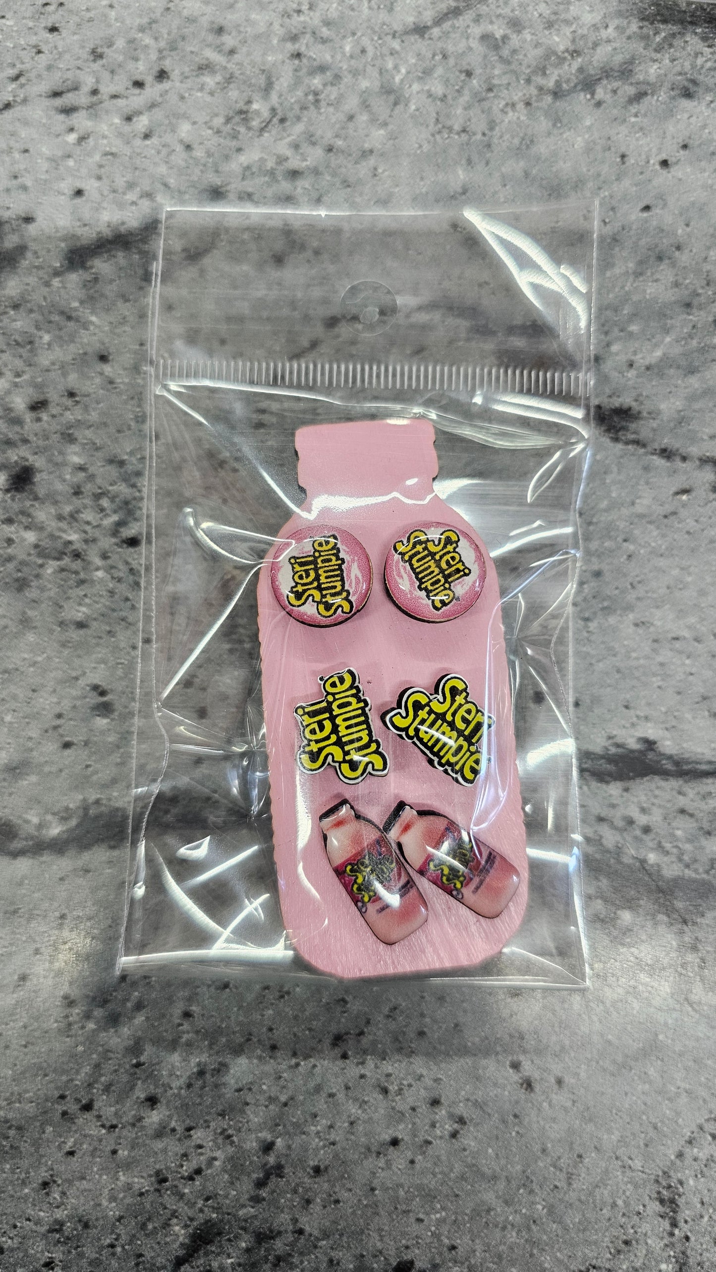 Steri Stud Earring 3 Pack