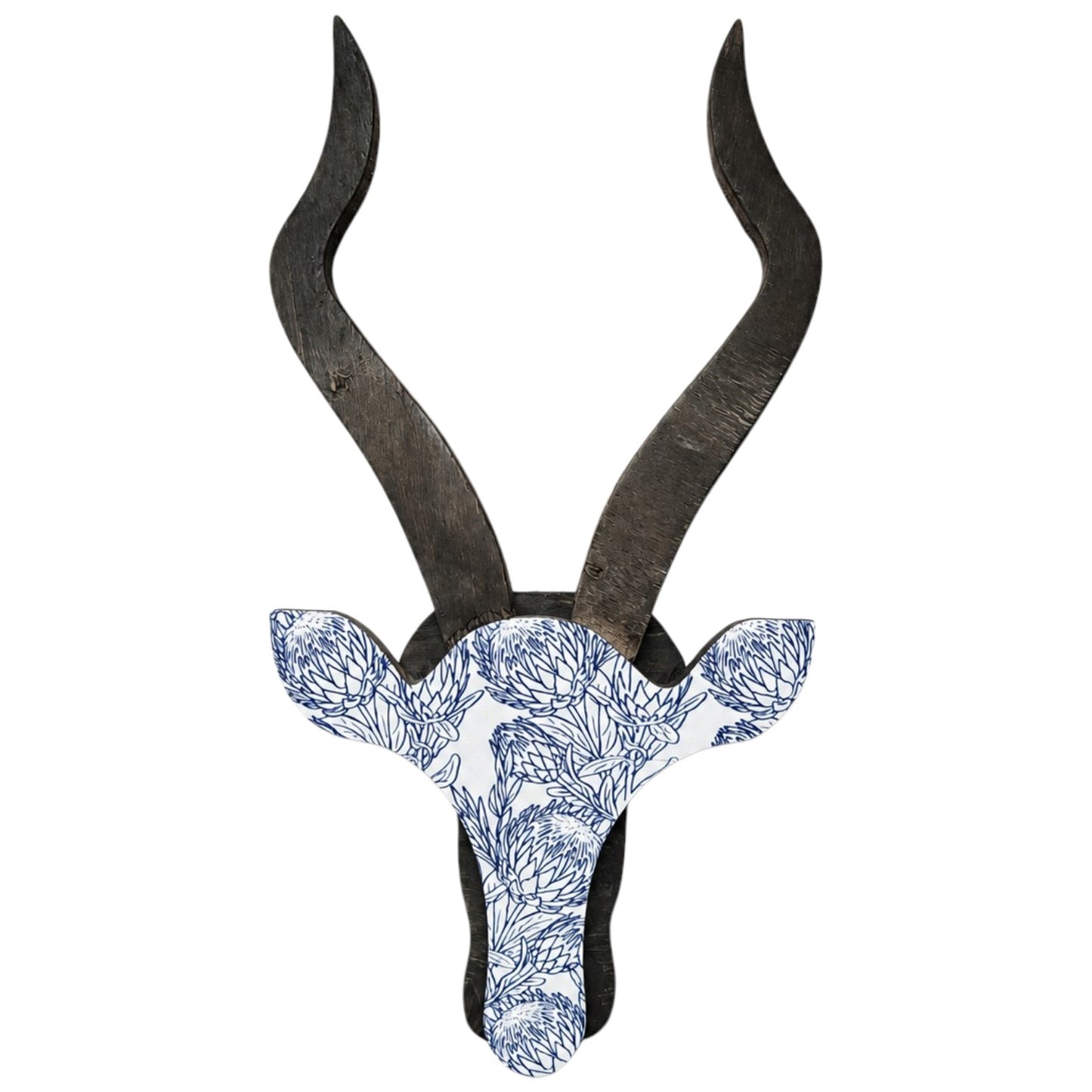 Reclaimed Wood Springbok Wall Décor