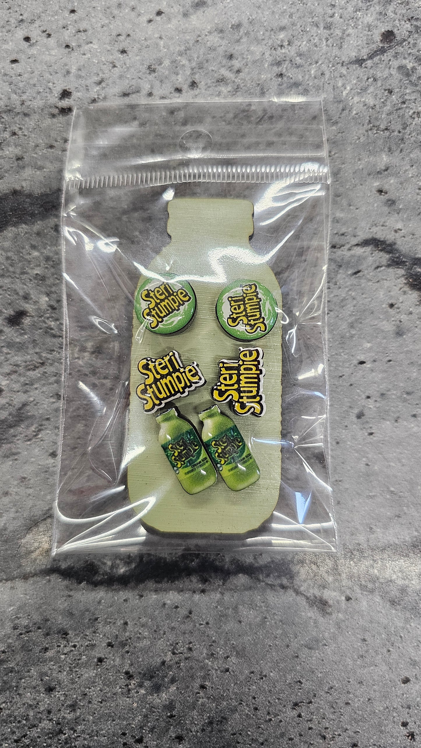 Steri Stud Earring 3 Pack