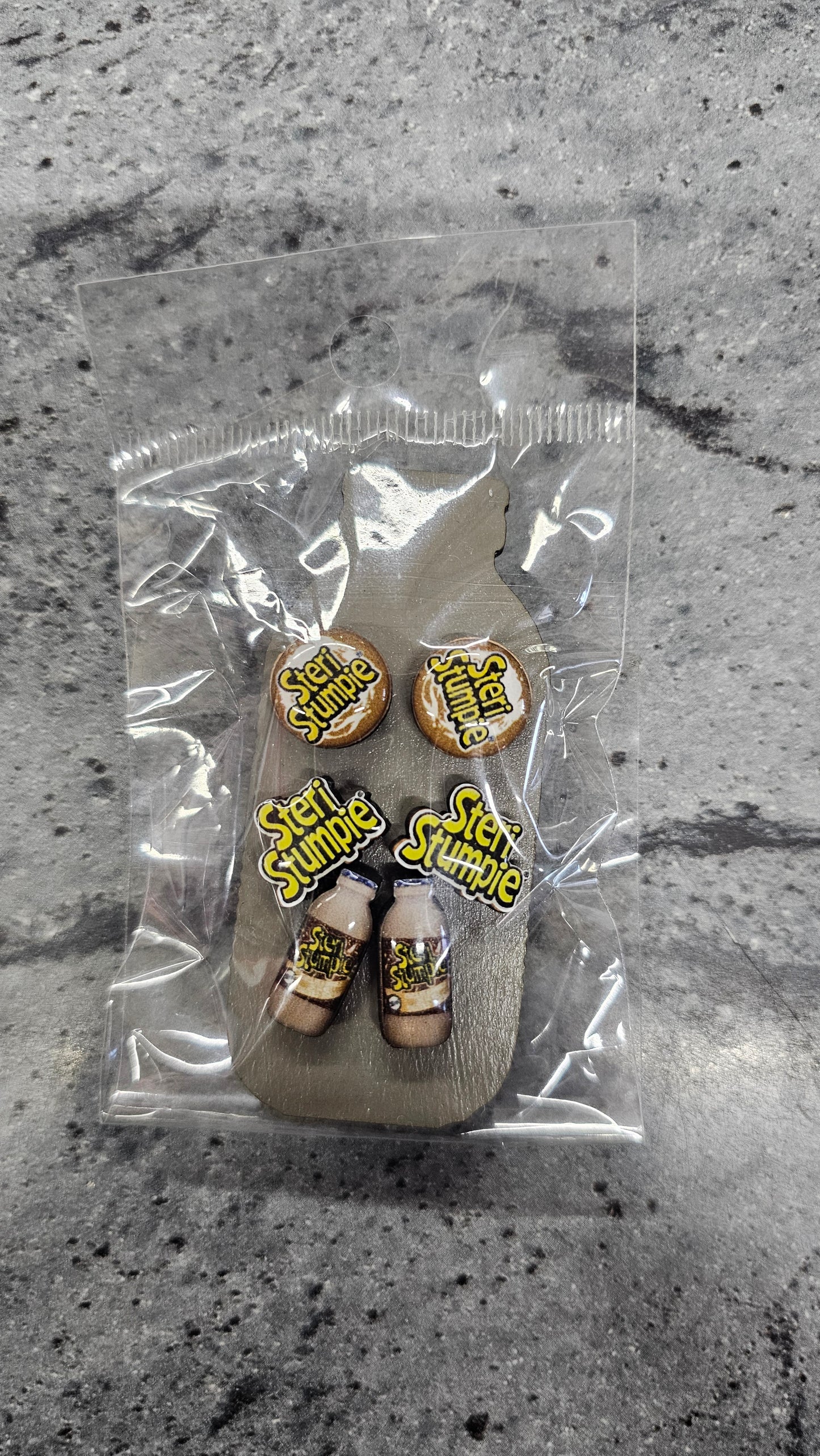 Steri Stud Earring 3 Pack