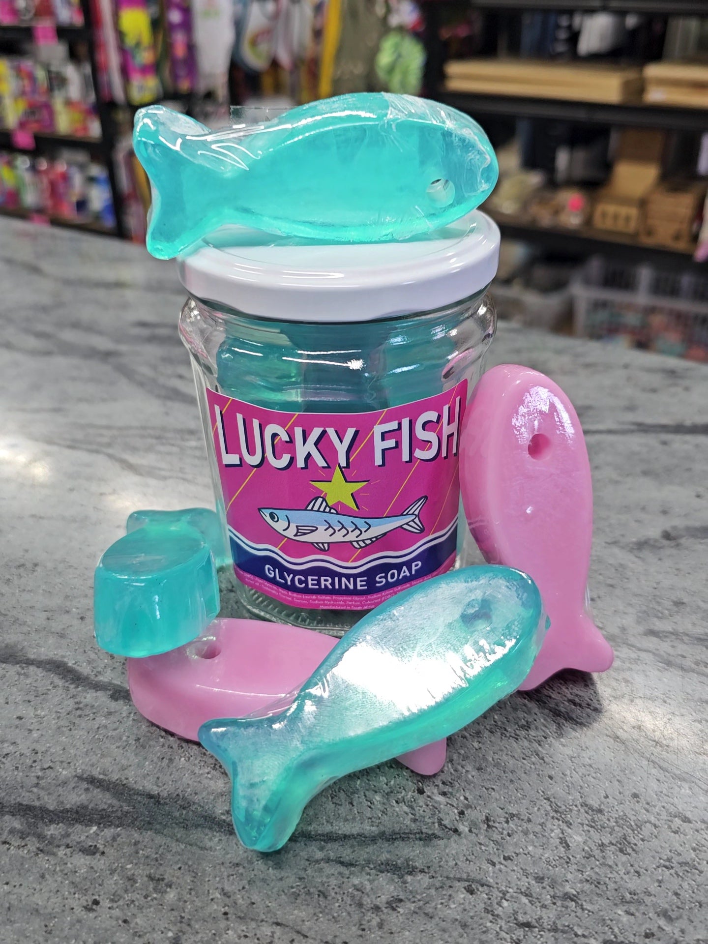 Mzansi Glycerine Soaps (5 fishies inside)