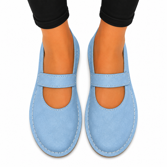Baby Blue Vellie Pumps - Sharon's Factory Shop
