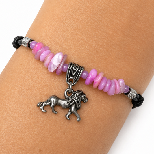 African Wildlife Gemstone Bracelet - Sharon's Factory Shop