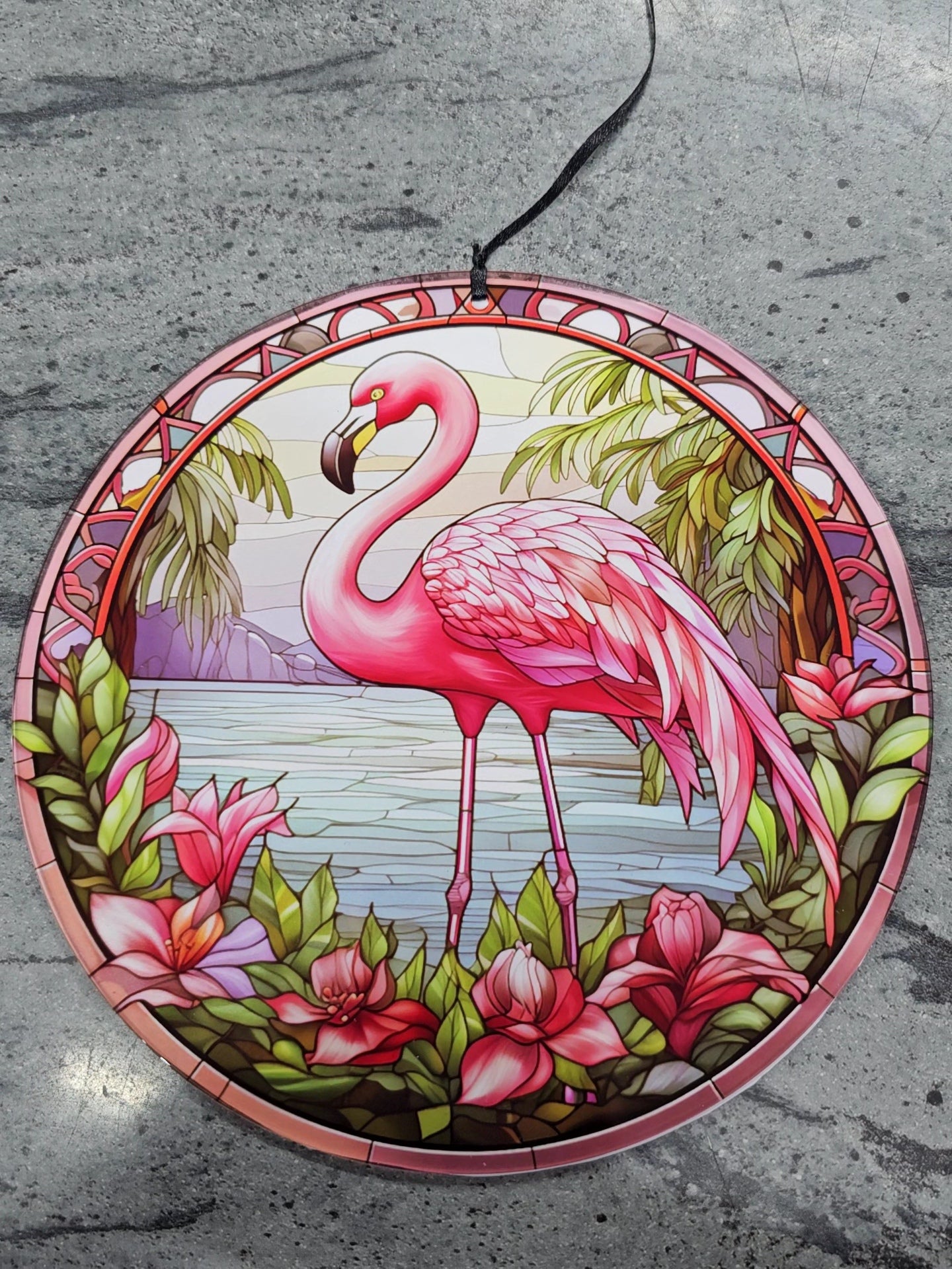 Faux Stained Glass Suncatchers