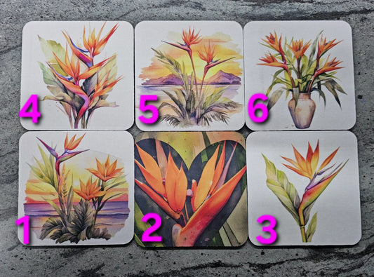 Rubber Square Coasters 4