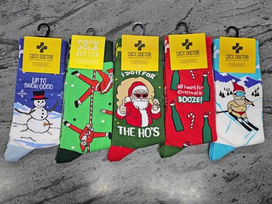 Christmas Adult Sock Doctor