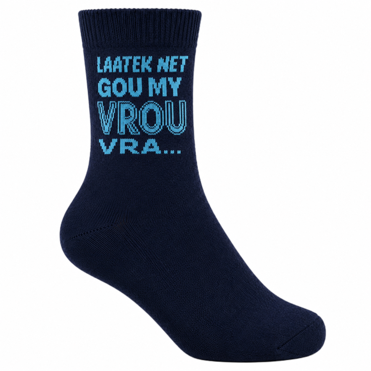 Vrou Vra Navy Socks