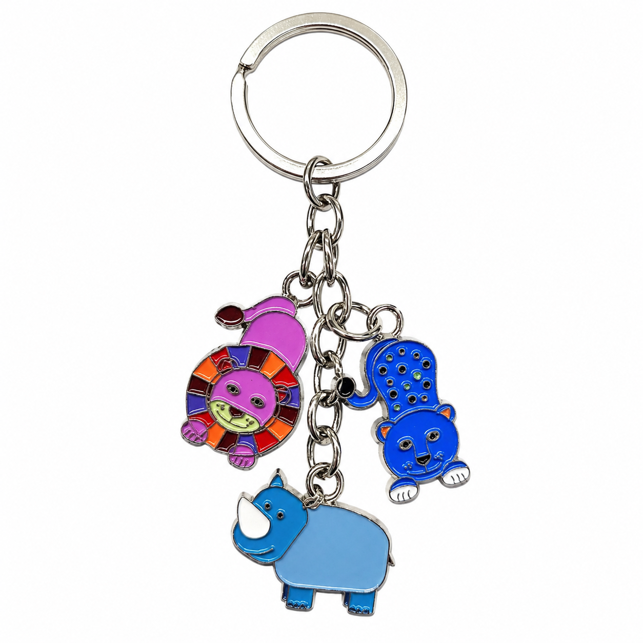 3 Charm Safari Keyring