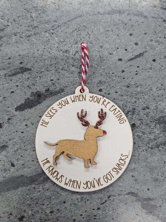 Reindoggo Ornament