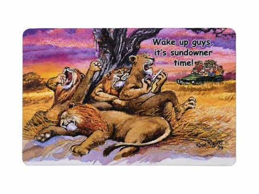 Safari Laminated Fridge Magnet - Sharon's Factory Shop