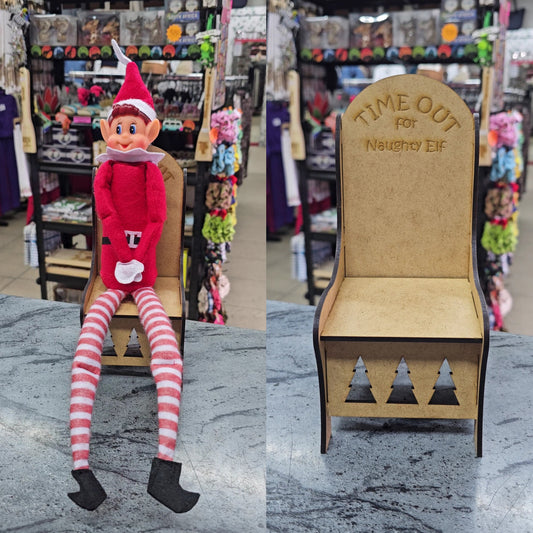 Time out for Naughty Elf (Elf not included)