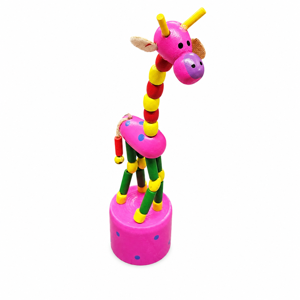 Wooden Bendy Giraffe Toy