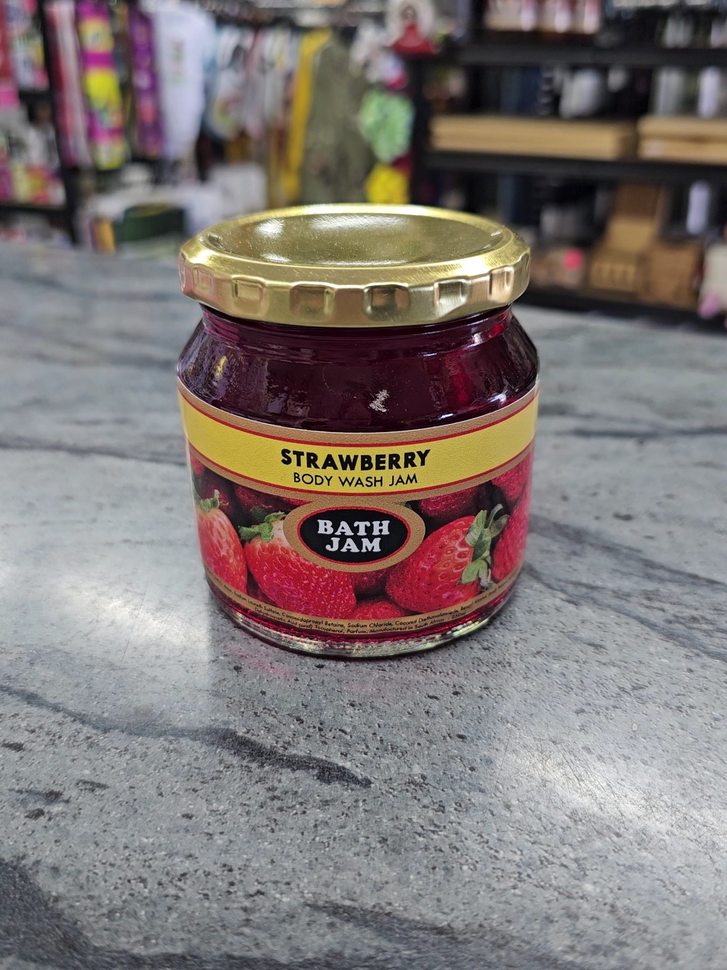Mzansi Strawberry Bath Jam 250ml
