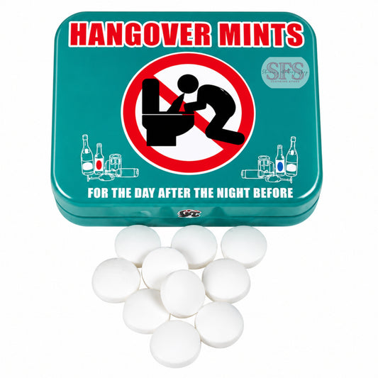 Gag Gift Sugar Free Mints Tin - Sharon's Factory Shop