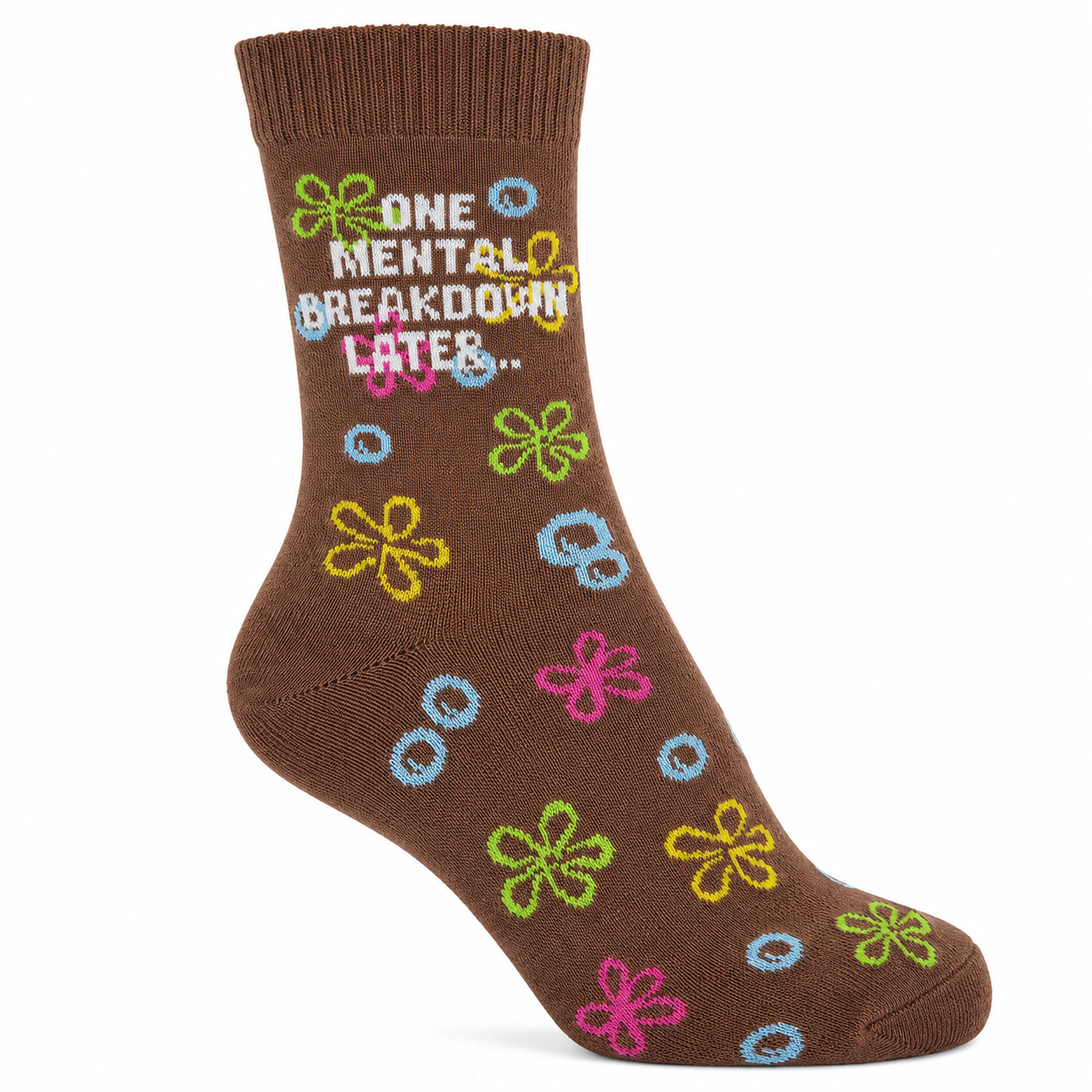Breakdown Brown Socks