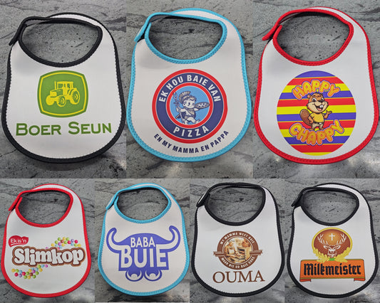 Cheeky Parody Baby Bibs