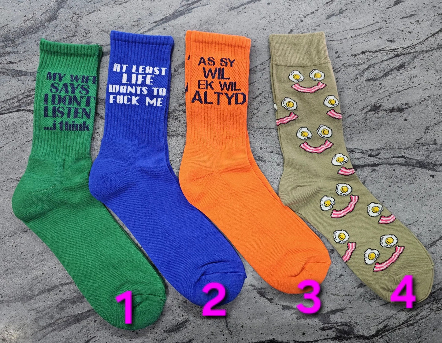 Funky Adult Socks 6