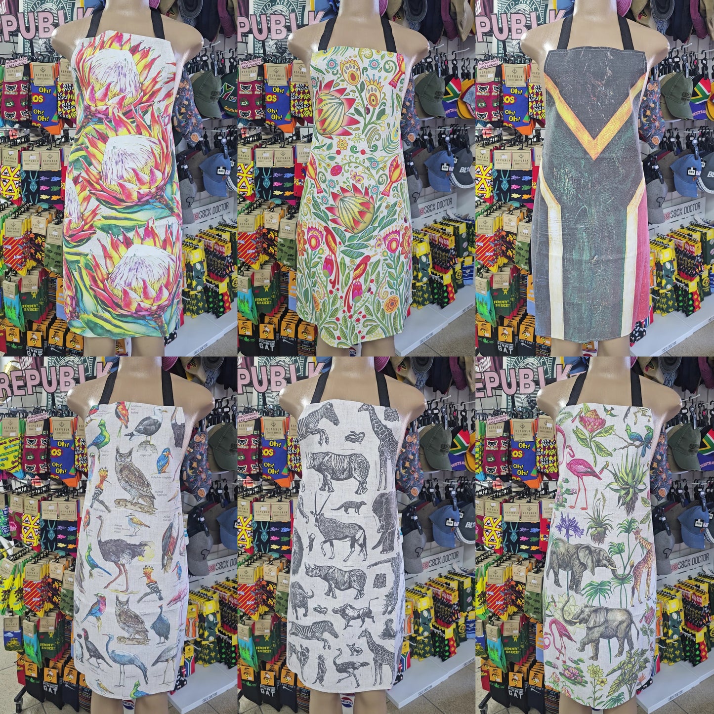 South African Adult Aprons