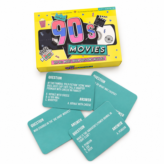 Totally 90s Movie Trivia | Card Game