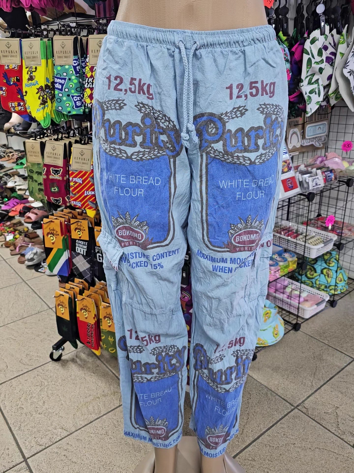 Blue Flour Bag Cargos