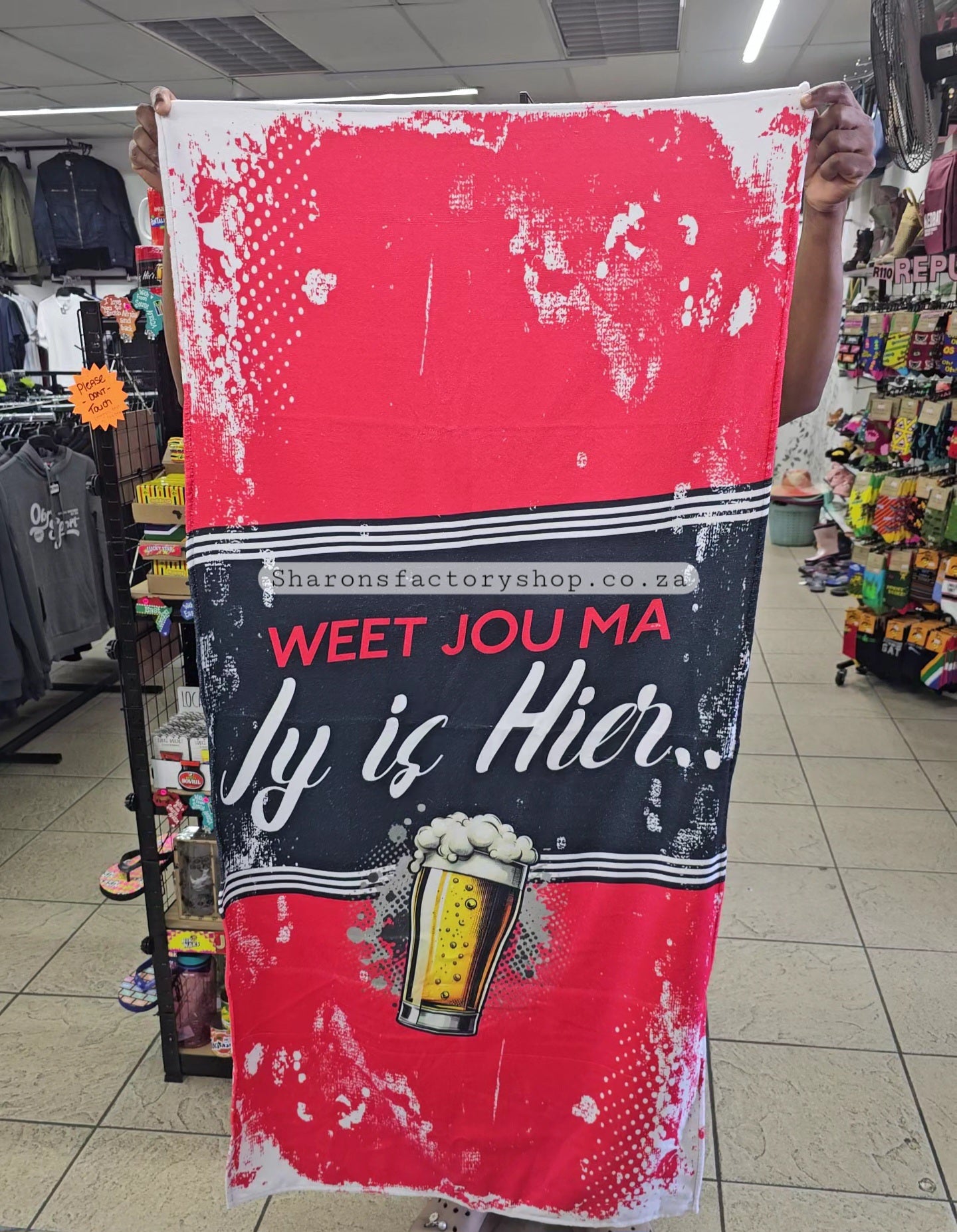 Cheeky Spaza Large Beach Towels