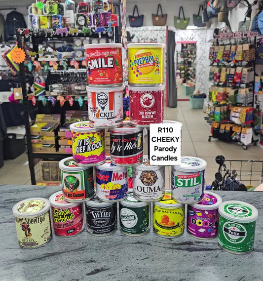 Cheeky SA Sayings Candles